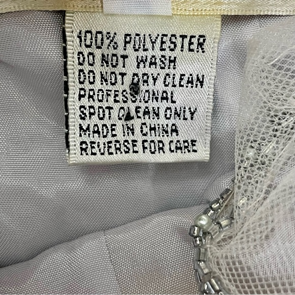 LARA DESIGN Sheer Overlay Bead & Sequined Bodice Formal Dress - Picture 9 of 10